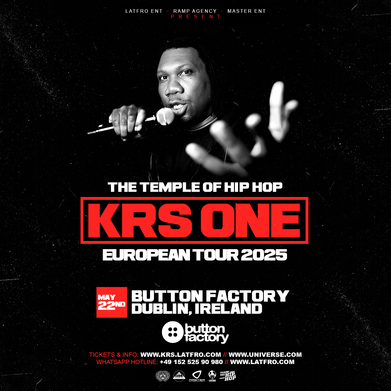 KRS One — Button Factory